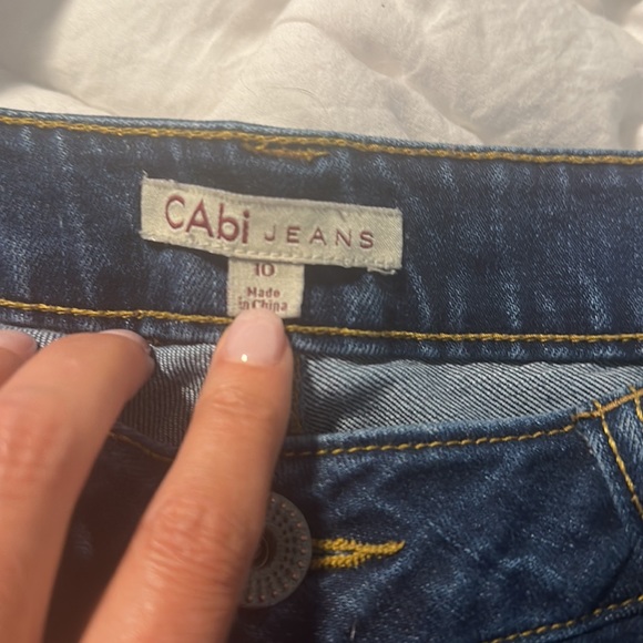 vintage Cabi Jeans. size 10. runs true to size. straight leg - Picture 2 of 11